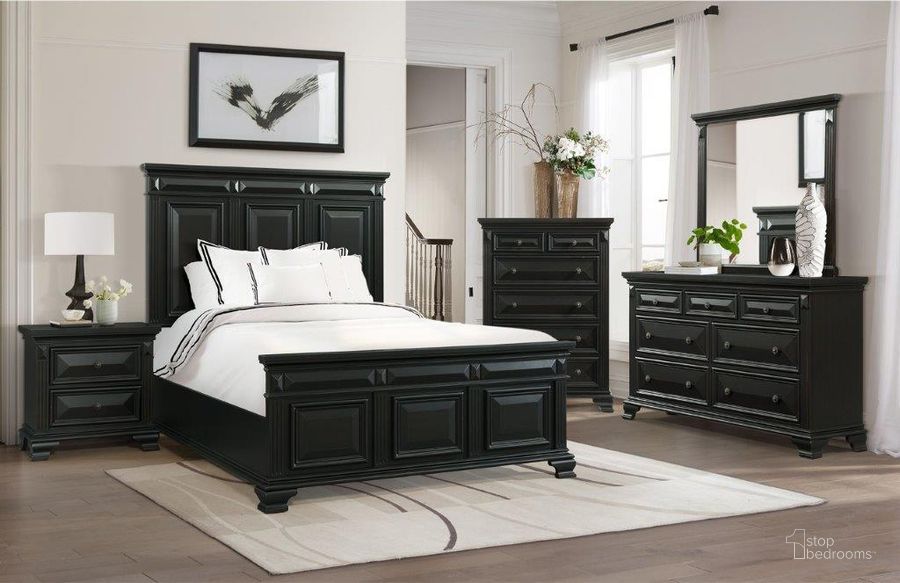 black antique bedroom furniture