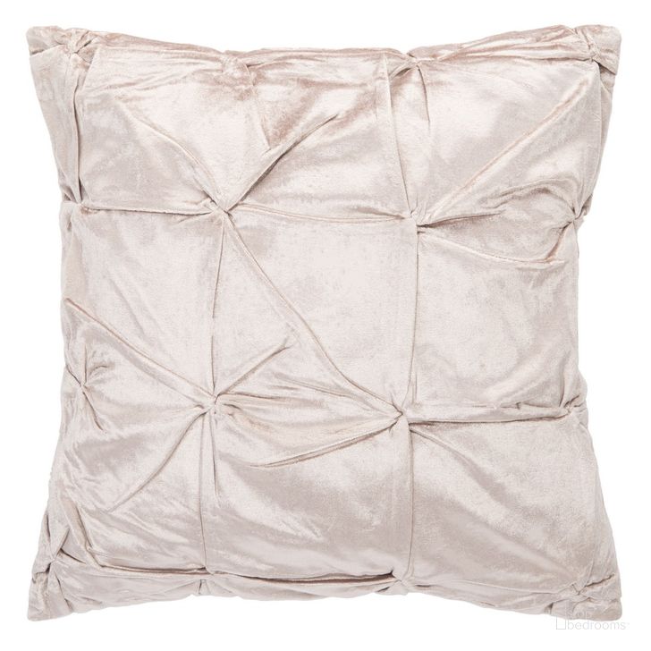 The appearance of Trinz Pillow in Blush PLS6512A-1220 designed by Safavieh in the modern / contemporary interior design. This blush piece of furniture  was selected by 1StopBedrooms from Trinz Collection to add a touch of cosiness and style into your home. Sku: PLS6512A-1220. Material: Cotton. Product Type: Pillow. Image1