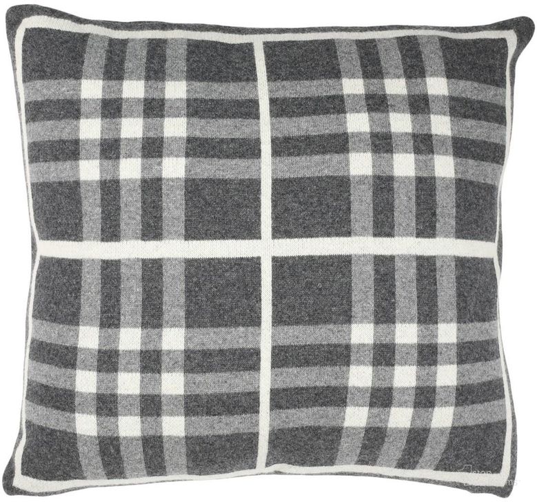 The appearance of Unity Gingham Knit Pillow designed by Safavieh in the modern / contemporary interior design. This dark gray piece of furniture  was selected by 1StopBedrooms from Unity Collection to add a touch of cosiness and style into your home. Sku: PLS204A-2020. Material: Cotton. Product Type: Pillows and Throw. Image1