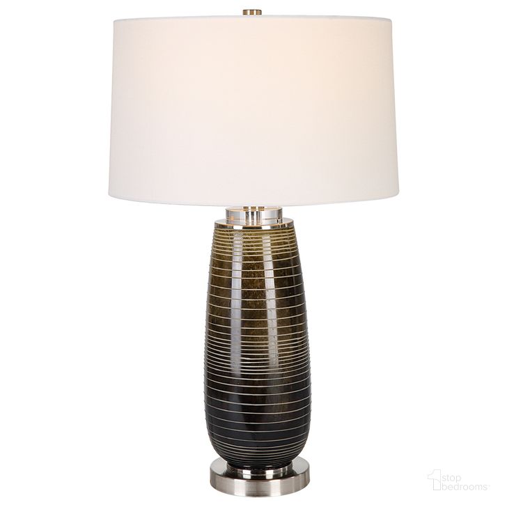 The appearance of Uttermost Alamance Rustic Bronze Table Lamp designed by Uttermost in the modern / contemporary interior design. This bronze piece of furniture  was selected by 1StopBedrooms from Alamance Collection to add a touch of cosiness and style into your home. Sku: 30168. Product Type: Table Lamp. Material: Crystal. Image1