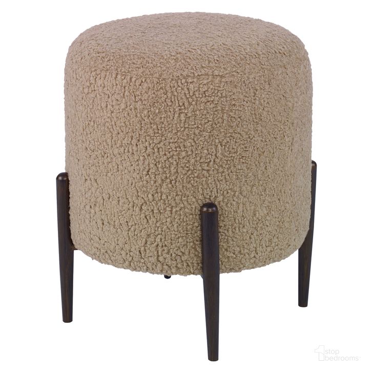 The appearance of Uttermost Avila Latte Ottoman designed by Uttermost in the transitional interior design. This latte piece of furniture  was selected by 1StopBedrooms from Arles Collection to add a touch of cosiness and style into your home. Sku: 23744. Material: Wood. Product Type: Ottoman. Image1