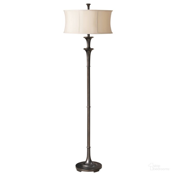 The appearance of Uttermost Brazoria Floor Lamp designed by Uttermost in the traditional interior design. This natural piece of furniture  was selected by 1StopBedrooms from Brazoria Collection to add a touch of cosiness and style into your home. Sku: 28229-1. Product Type: Floor Lamp. Material: Stainless Steel. Image1