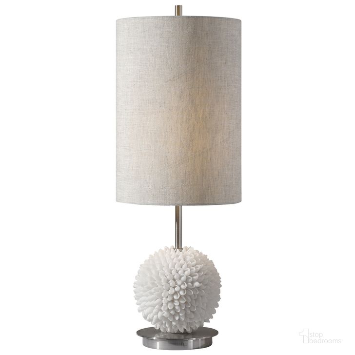The appearance of Uttermost Cascara Sea Shells Lamp designed by Uttermost in the modern / contemporary interior design. This brown piece of furniture  was selected by 1StopBedrooms from Cascara Collection to add a touch of cosiness and style into your home. Sku: 29613-1. Product Type: Lamp. Material: Resin. Image1
