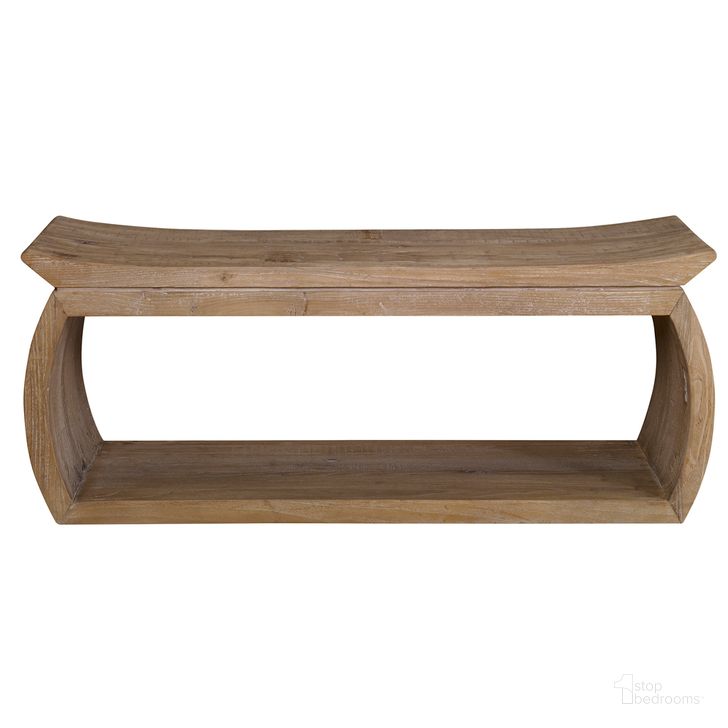 The appearance of Uttermost Connor Reclaimed Wood Bench designed by Uttermost in the modern / contemporary interior design. This wood piece of furniture  was selected by 1StopBedrooms from Connor Collection to add a touch of cosiness and style into your home. Sku: 25204. Product Type: Bench. Image1