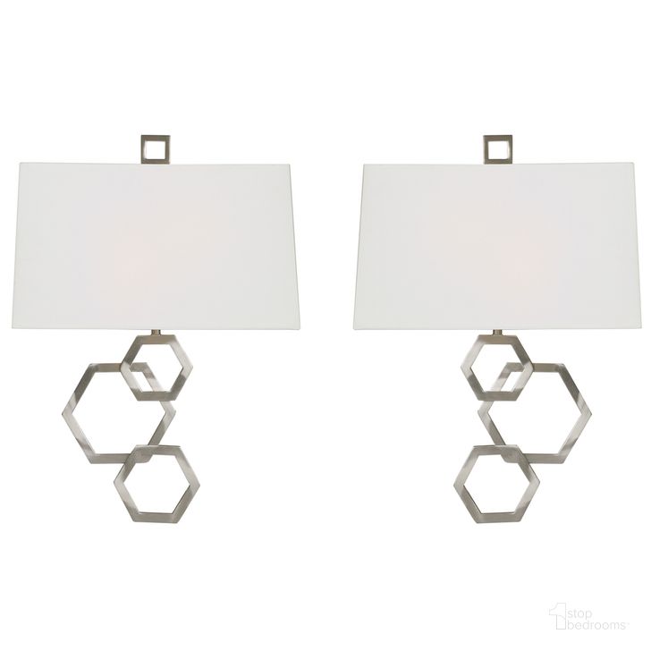 The appearance of Uttermost Deseret Nickel 2 Light Sconce Set Of 2 designed by Uttermost in the modern / contemporary interior design. This nickel piece of furniture  was selected by 1StopBedrooms from Deseret Collection to add a touch of cosiness and style into your home. Sku: 22545. Product Type: Wall Sconce. Material: Stainless Steel. Image1