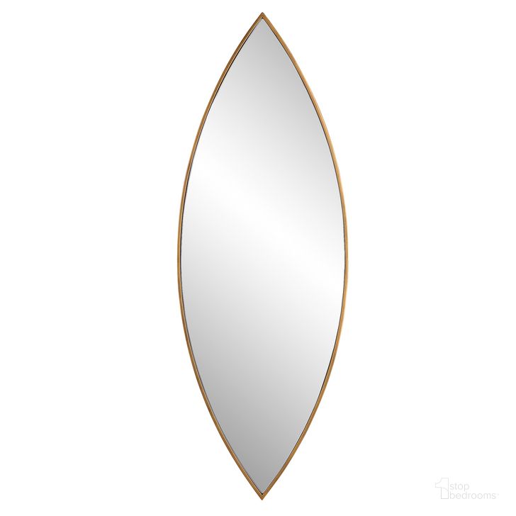 The appearance of Uttermost Ellipse Gold Mirror designed by Uttermost in the modern / contemporary interior design. This gold piece of furniture  was selected by 1StopBedrooms from Ellipse Collection to add a touch of cosiness and style into your home. Sku: 09915. Product Type: Accent Mirror. Material: Iron. Image1