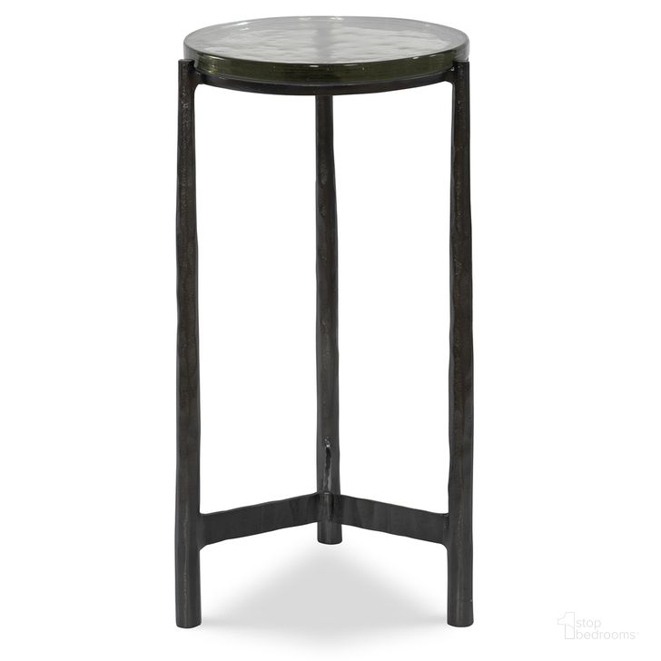 The appearance of Uttermost Eternity Iron and Glass Accent Table designed by Uttermost in the modern / contemporary interior design. This dark gunmetal piece of furniture  was selected by 1StopBedrooms from Eternity Collection to add a touch of cosiness and style into your home. Sku: 25308. Material: Glass. Product Type: Accent Table. Image1