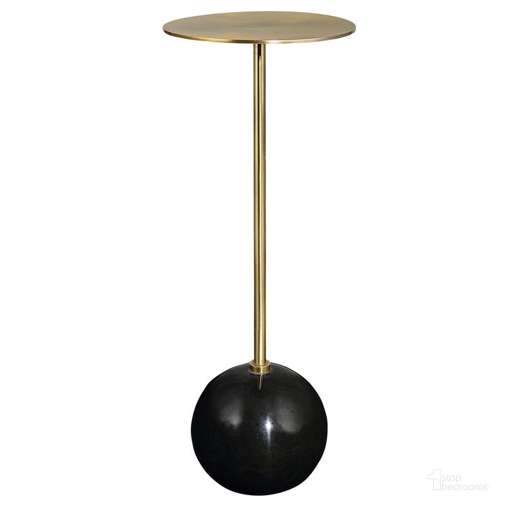 The appearance of Uttermost Gimlet Brass Drink Table designed by Uttermost in the modern / contemporary interior design. This brass piece of furniture  was selected by 1StopBedrooms from Gimlet Collection to add a touch of cosiness and style into your home. Sku: 25181. Material: Metal. Product Type: Accent Table. Image1