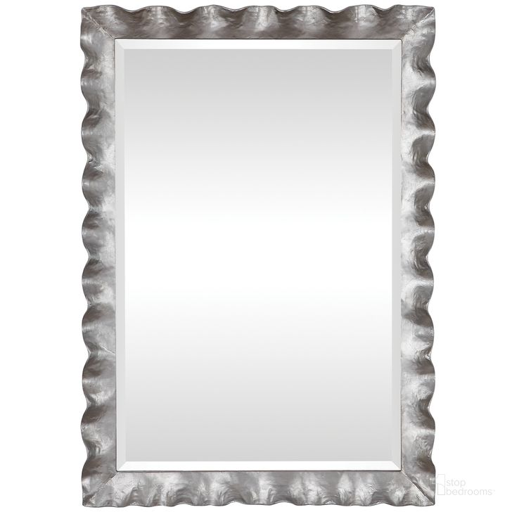 The appearance of Uttermost Haya Vanity Mirror designed by Uttermost in the modern / contemporary interior design. This silver piece of furniture  was selected by 1StopBedrooms from Haya Collection to add a touch of cosiness and style into your home. Sku: 09571. Material: MDF. Product Type: Vanity Mirror. Image1