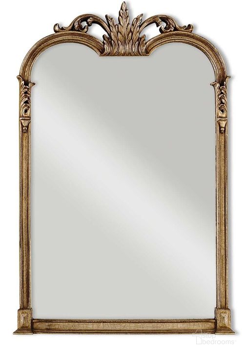 The appearance of Uttermost Jacqueline Vanity Mirror designed by Uttermost in the traditional interior design. This gold piece of furniture  was selected by 1StopBedrooms from  to add a touch of cosiness and style into your home. Sku: 14018 P. Product Type: Vanity Mirror. Image1