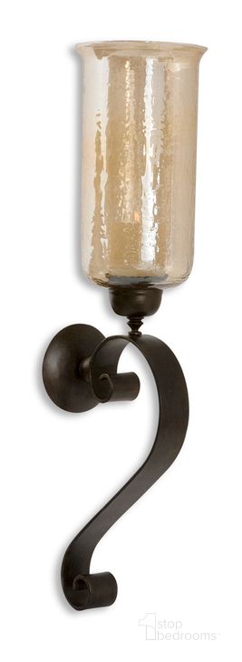 The appearance of Uttermost Joselyn Bronze Candle Wall Sconce designed by Uttermost in the traditional interior design. This bronze piece of furniture  was selected by 1StopBedrooms from Joselyn Collection to add a touch of cosiness and style into your home. Sku: 19150. Material: Metal. Product Type: Wall Sconce. Image1