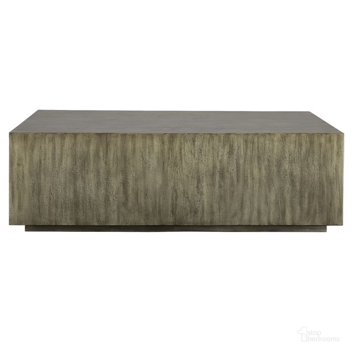 The appearance of Uttermost Kareem Modern Gray Coffee Table designed by Uttermost in the modern / contemporary interior design. This gray piece of furniture  was selected by 1StopBedrooms from Kareem Collection to add a touch of cosiness and style into your home. Sku: 25443. Product Type: Coffee Table. Material: MDF. Image1