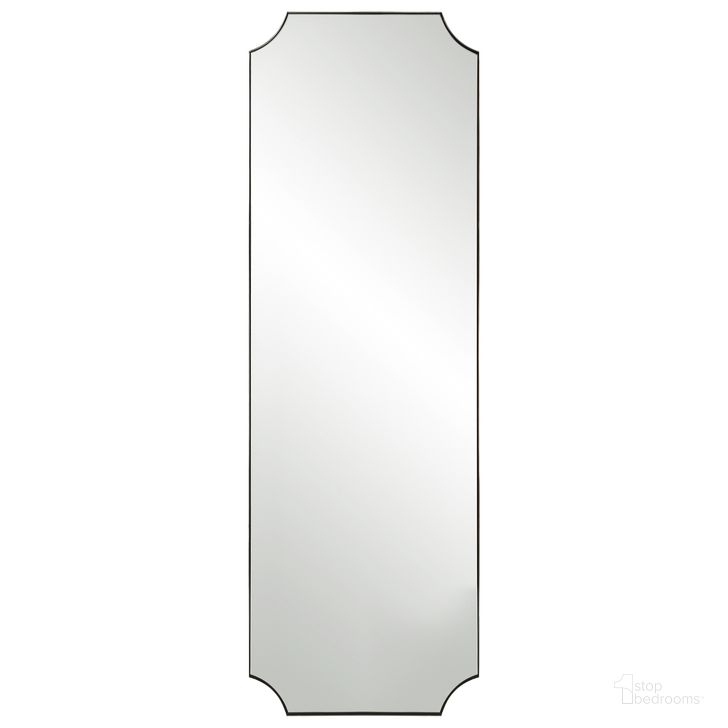 The appearance of Uttermost Lennox Nickel Tall Mirror designed by Uttermost in the traditional interior design. This polished nickel piece of furniture  was selected by 1StopBedrooms from Lennox Collection to add a touch of cosiness and style into your home. Sku: 09893. Material: Metal. Product Type: Accent Mirror. Image1