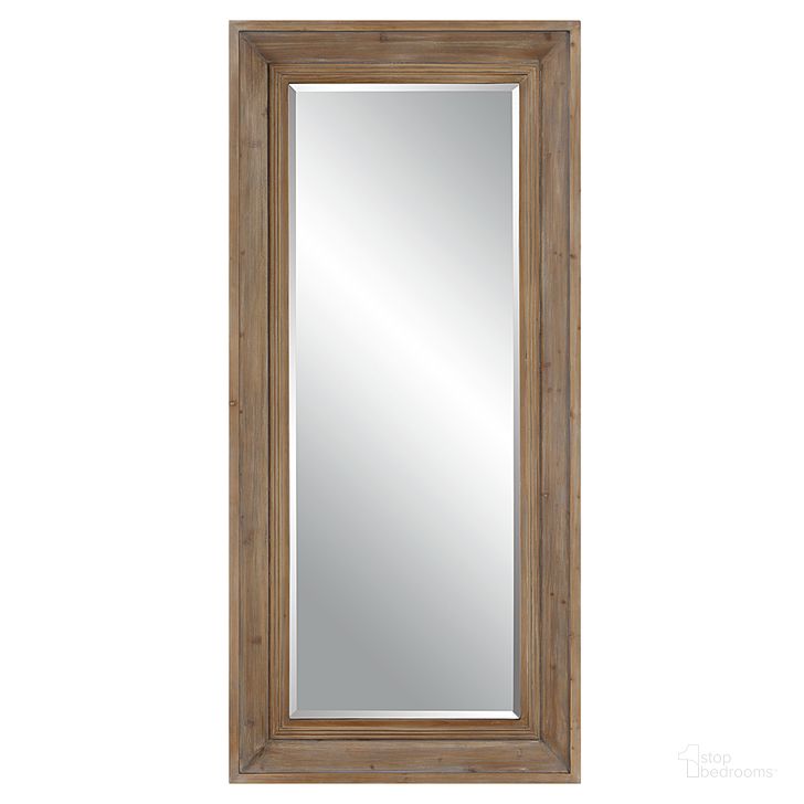 The appearance of Uttermost Missoula Large Natural Wood Mirror designed by Uttermost in the traditional interior design. This natural piece of furniture  was selected by 1StopBedrooms from Missoula Collection to add a touch of cosiness and style into your home. Sku: 09913. Material: MDF. Product Type: Accent Mirror. Image1
