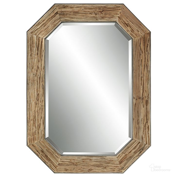 The appearance of Uttermost Siringo Rustic Octagonal Mirror designed by Uttermost in the transitional interior design. This rustic piece of furniture  was selected by 1StopBedrooms from Siringo Collection to add a touch of cosiness and style into your home. Sku: 09821. Material: MDF. Product Type: Accent Mirror. Image1