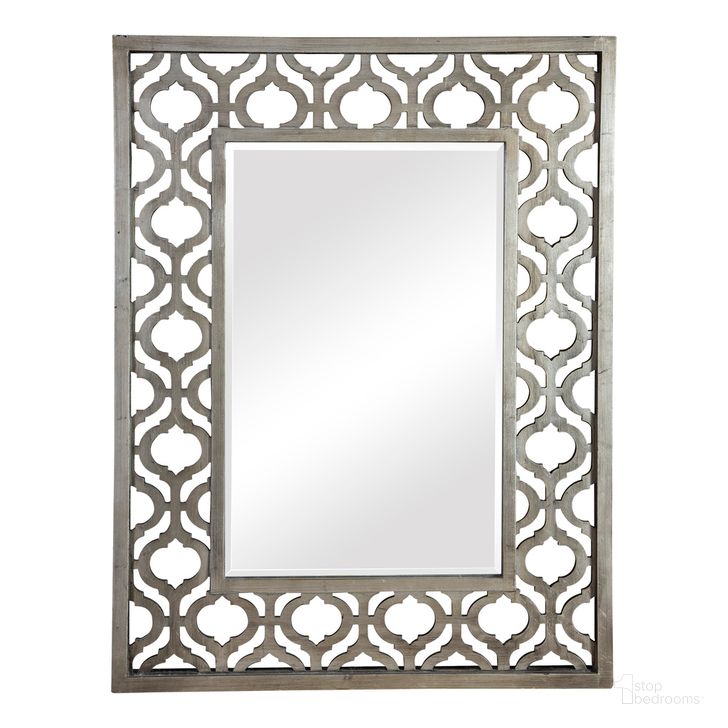 The appearance of Uttermost Sorbolo Silver Mirror designed by Uttermost in the modern / contemporary interior design. This silver piece of furniture  was selected by 1StopBedrooms from Sorbolo Collection to add a touch of cosiness and style into your home. Sku: 13863. Product Type: Mirror. Material: MDF. Image1