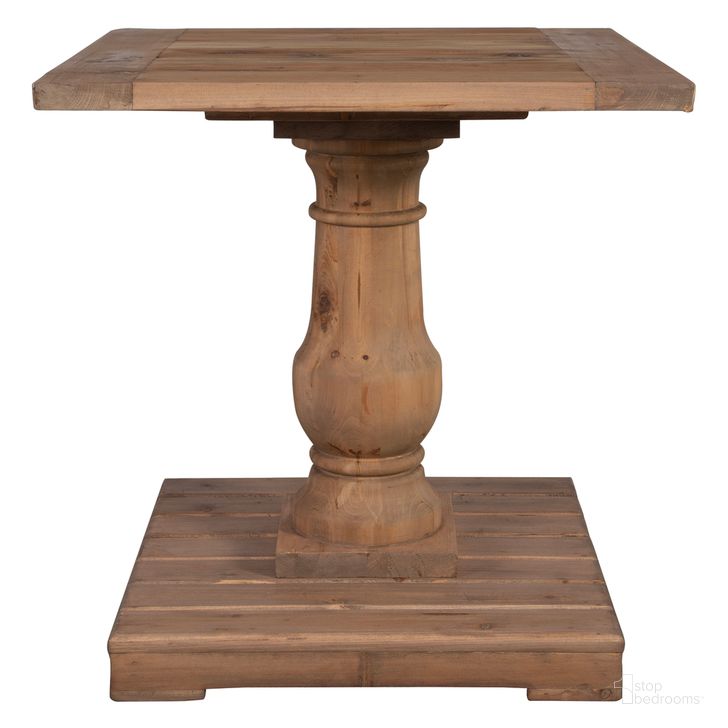 The appearance of Uttermost Stratford Pedestal End Table designed by Uttermost in the modern / contemporary interior design. This wood piece of furniture  was selected by 1StopBedrooms from Stratford Collection to add a touch of cosiness and style into your home. Sku: 24252. Material: Wood. Product Type: End Table. Image1