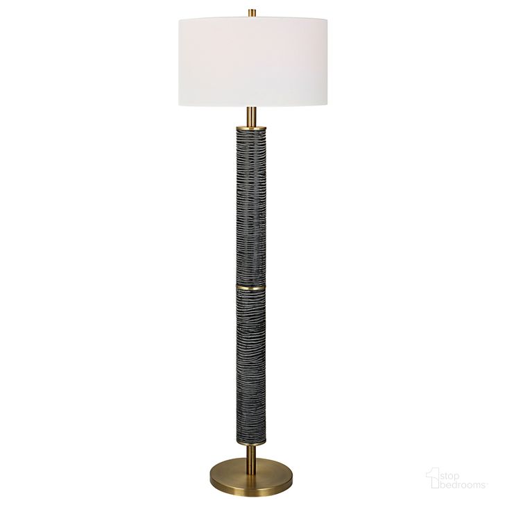 The appearance of Uttermost Summit Rustic Floor Lamp designed by Uttermost in the modern / contemporary interior design. This rustic piece of furniture  was selected by 1StopBedrooms from Summit Collection to add a touch of cosiness and style into your home. Sku: 30102. Product Type: Floor Lamp. Material: Iron. Image1