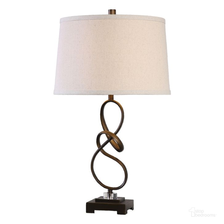 The appearance of Uttermost Tenley Oil Rubbed Bronze Lamp designed by Uttermost in the modern / contemporary interior design. This bronze piece of furniture  was selected by 1StopBedrooms from Tenley Collection to add a touch of cosiness and style into your home. Sku: 27530-1. Product Type: Lamp. Material: Stainless Steel. Image1