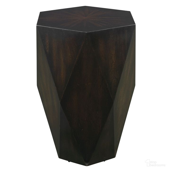 The appearance of Uttermost Volker Black Wooden Side Table designed by Uttermost in the modern / contemporary interior design. This black piece of furniture  was selected by 1StopBedrooms from Volker Collection to add a touch of cosiness and style into your home. Sku: 25492. Product Type: Side Table. Material: MDF. Image1