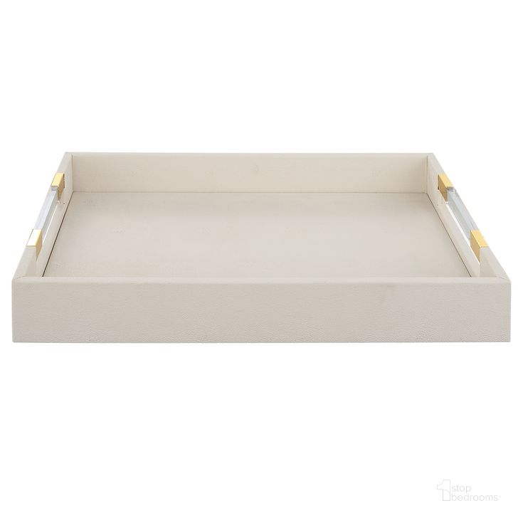The appearance of Uttermost Wessex White Shagreen Tray designed by Uttermost in the modern / contemporary interior design. This white piece of furniture  was selected by 1StopBedrooms from Wessex Collection to add a touch of cosiness and style into your home. Sku: 18060. Material: Metal. Product Type: Decorative Accessory. Image1