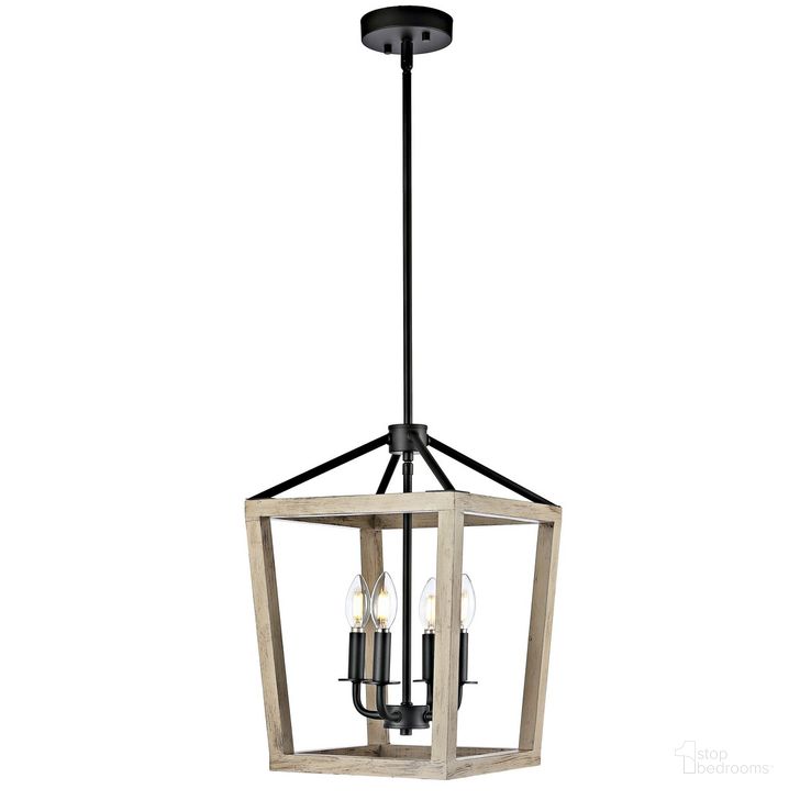 The appearance of Valdis Pendant designed by Safavieh in the rustic / southwestern interior design. This black piece of furniture  was selected by 1StopBedrooms from Safavieh PND Collection to add a touch of cosiness and style into your home. Sku: PND4096A. Product Type: Pendant Lighting. Image1