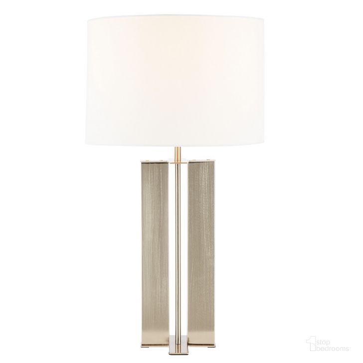 The appearance of Vanya Table Lamp in Antique Silver designed by Safavieh in the modern / contemporary interior design. This antique silver piece of furniture  was selected by 1StopBedrooms from Vanya Collection to add a touch of cosiness and style into your home. Sku: TBL7024C. Material: Steel. Product Type: Table Lamp. Image1