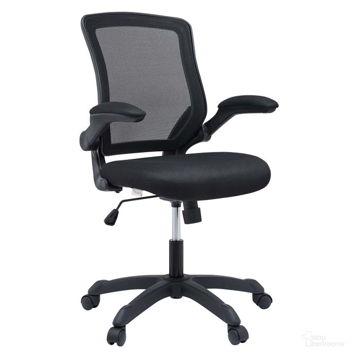 The appearance of Veer Black Mesh Office Chair designed by Modway in the modern / contemporary interior design. This black piece of furniture  was selected by 1StopBedrooms from Veer Collection to add a touch of cosiness and style into your home. Sku: EEI-825-BLK. Material: Wood. Product Type: Office Chair. Image1