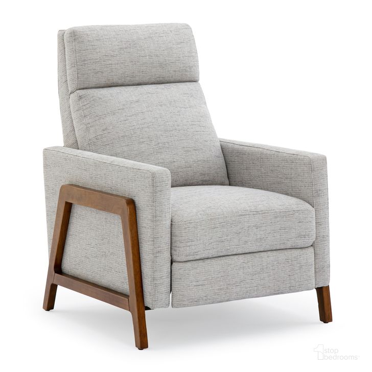 The appearance of Veneto Push Back Recliner in Performance Fabric In Oat designed by Comfort Pointe in the modern / contemporary interior design. This oat piece of furniture  was selected by 1StopBedrooms from Veneto Collection to add a touch of cosiness and style into your home. Sku: 8023PF-07. Product Type: Recliner. Material: Plywood. Image1