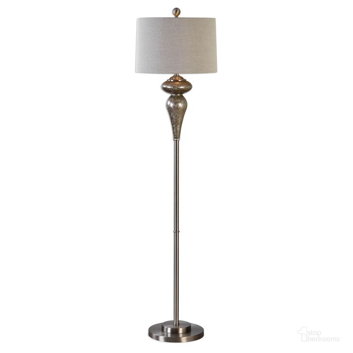 The appearance of Vercana Floor Lamp Set of 2 In Nickel designed by Uttermost in the  interior design. This nickel piece of furniture  was selected by 1StopBedrooms from Vercana Collection to add a touch of cosiness and style into your home. Sku: 28102-2. Material: Metal. Product Type: Floor Lamp. Image1