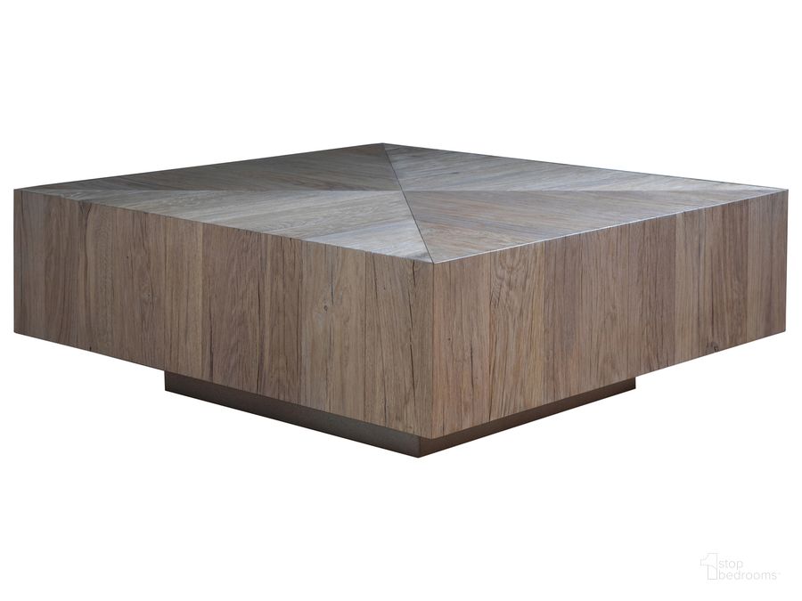 The appearance of Verite Verite Square Cocktail Table In Light Oak designed by Artistica Home in the modern / contemporary interior design. This light oak piece of furniture  was selected by 1StopBedrooms from Verite Collection to add a touch of cosiness and style into your home. Sku: 01-2240-947. Product Type: Cocktail Table. Image1