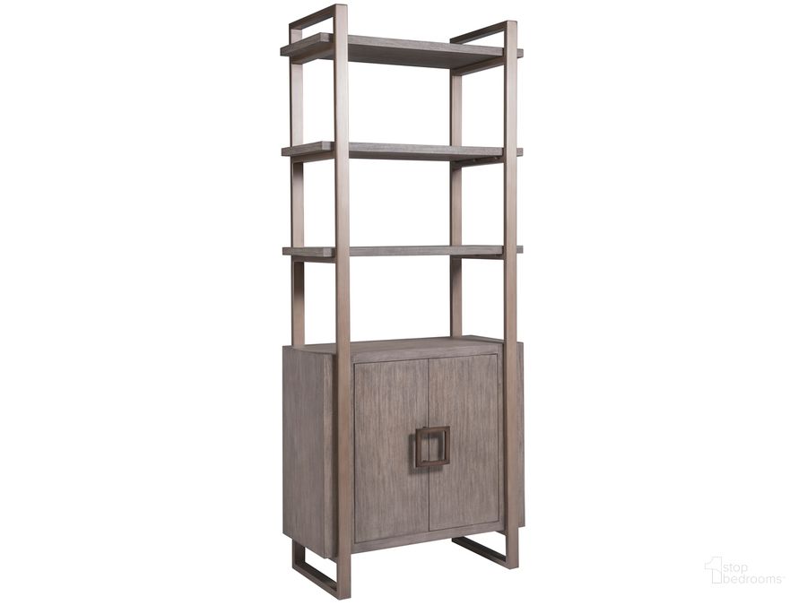 The appearance of Vertex Grigio Bookcase designed by Artistica Home in the industrial interior design. This light brown piece of furniture  was selected by 1StopBedrooms from Vertex Collection to add a touch of cosiness and style into your home. Sku: 01-2004-991-41. Product Type: Standard Bookcase. Image1