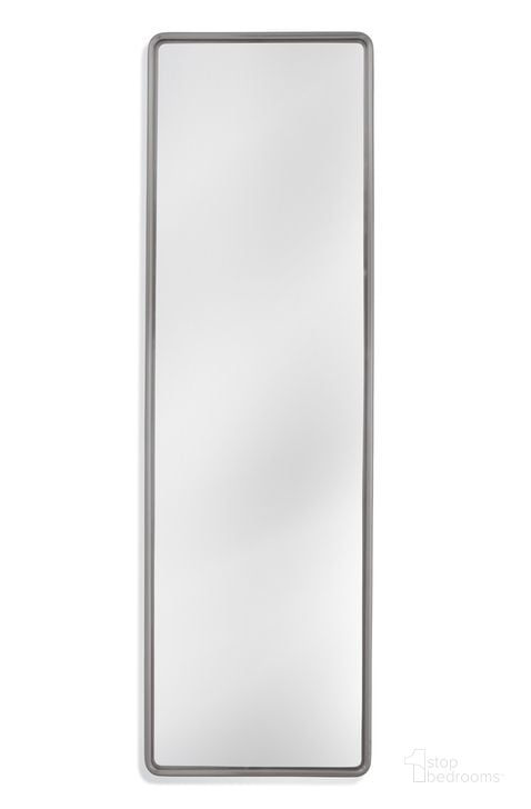 The appearance of Vinca Floor Mirror In Silver designed by Bassett Mirror Company in the modern / contemporary interior design. This silver piece of furniture  was selected by 1StopBedrooms from  to add a touch of cosiness and style into your home. Sku: M4732EC. Material: Metal. Product Type: Floor Mirror. Image1
