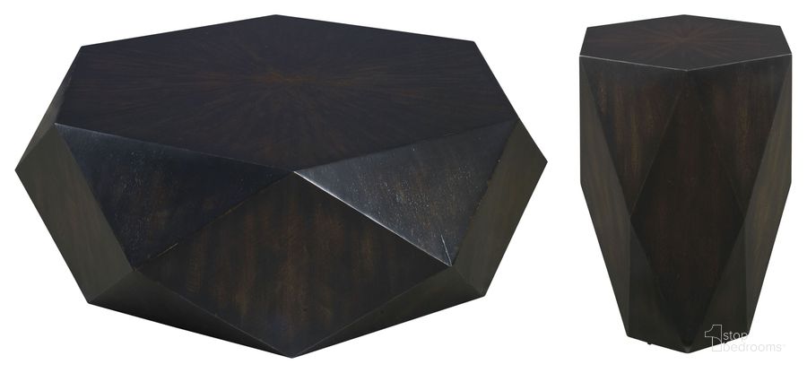 The appearance of Volker Black Small Occasional Table Set designed by Uttermost in the modern / contemporary interior design. This black piece of furniture  was selected by 1StopBedrooms from Volker Collection to add a touch of cosiness and style into your home. Sku: 25491;25492. Material: MDF. Product Type: Occasional Table Set. Image1