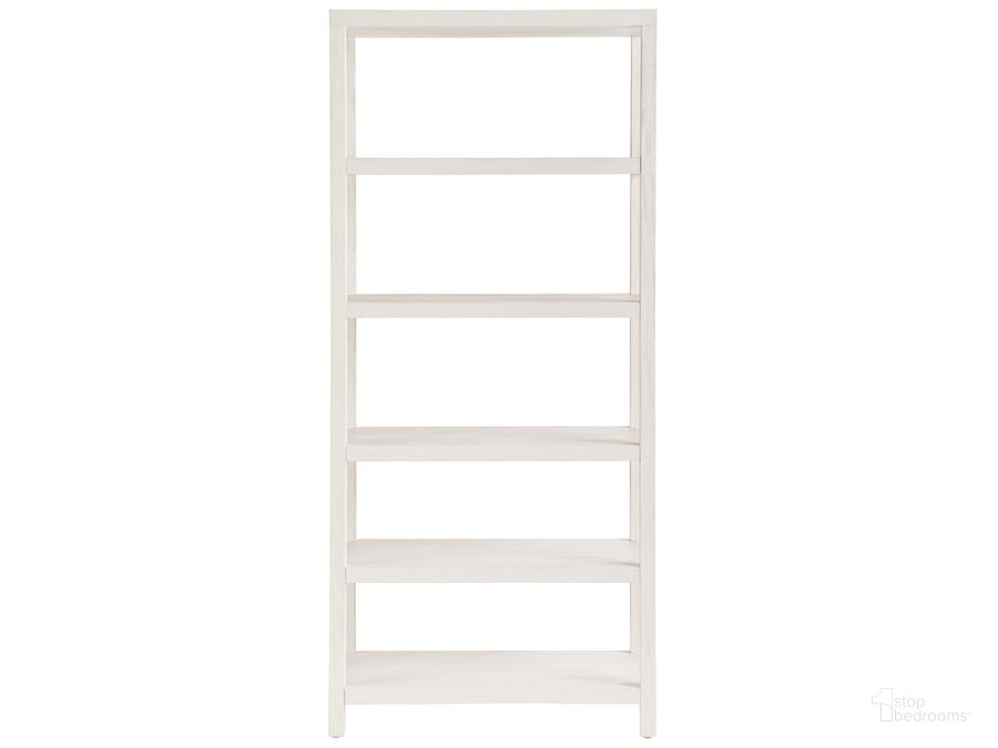 The appearance of Weekender Boothbay Etagere In White designed by Universal in the modern / contemporary interior design. This white piece of furniture  was selected by 1StopBedrooms from Weekender Collection to add a touch of cosiness and style into your home. Sku: U330A850. Material: Wood. Product Type: Etagere. Image1