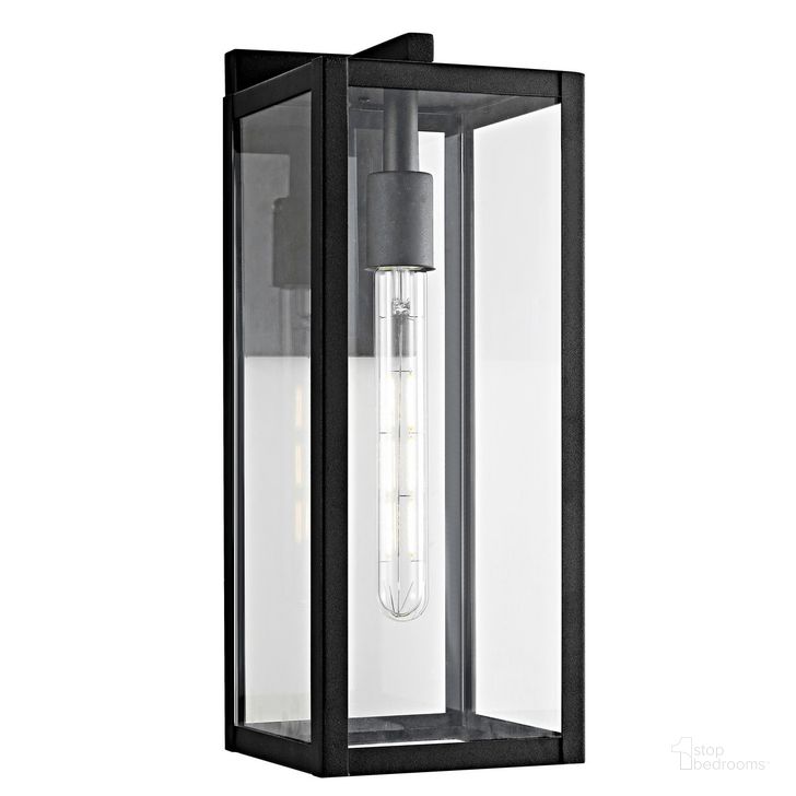 The appearance of Welson Outdoor Wall Lantern designed by Safavieh in the modern / contemporary interior design. This black piece of furniture  was selected by 1StopBedrooms from Welson Collection to add a touch of cosiness and style into your home. Sku: PLT4007A. Product Type: Outdoor Lighting. Material: Iron. Image1