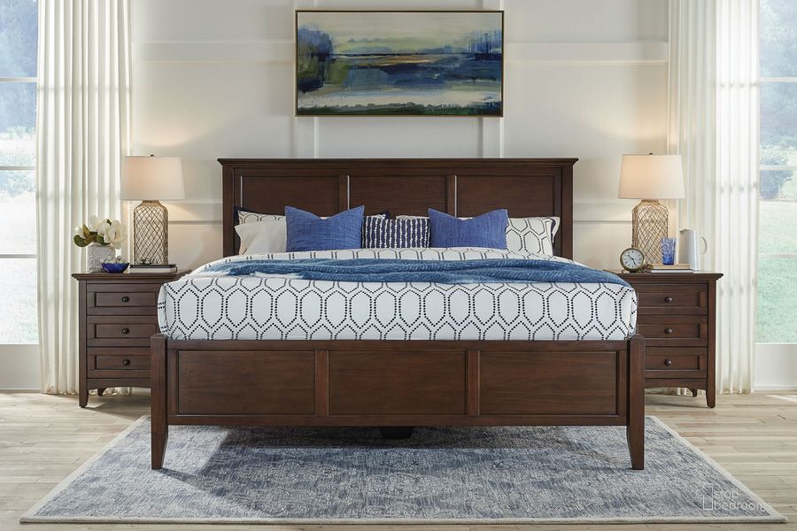The appearance of Westlake Queen Storage Bed In Cherry Brown designed by A-America in the transitional interior design. This cherry brown piece of furniture  was selected by 1StopBedrooms from Westlake Collection to add a touch of cosiness and style into your home. Sku: WSLCB509F;WSLCB509H;WSLCB509P;WSLCB509Y;WSLCB509Z. Bed Type: Storage Bed. Material: Wood. Product Type: Storage Bed. Bed Size: Queen. Image1