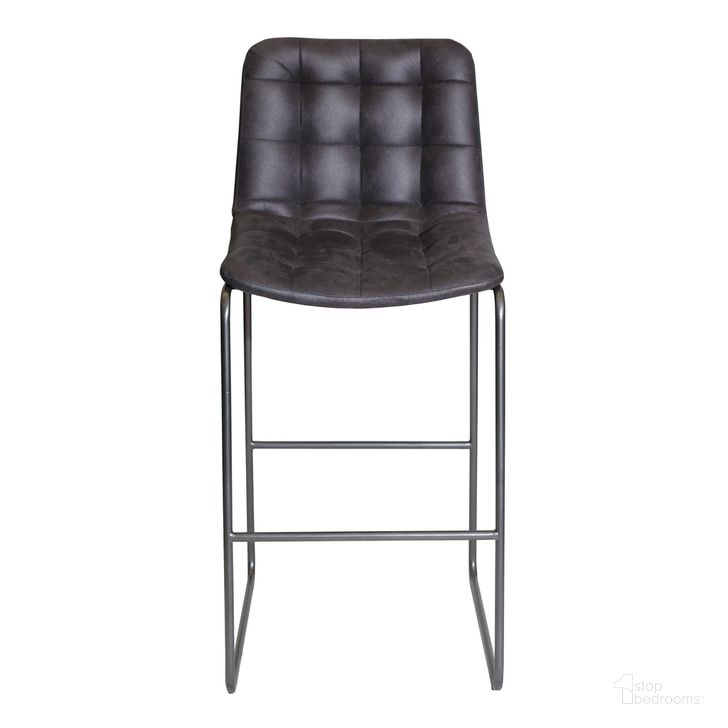 The appearance of Westover Barstool In Black designed by Steve Silver in the  interior design. This black piece of furniture  was selected by 1StopBedrooms from Westover Collection to add a touch of cosiness and style into your home. Sku: WTO600BS. Material: Polyester. Product Type: Barstool. Image1