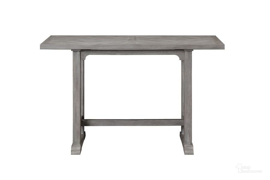 The appearance of Whitford Sofa Table designed by Steve Silver in the transitional interior design. This grey piece of furniture  was selected by 1StopBedrooms from Whitford Collection to add a touch of cosiness and style into your home. Sku: WH100S. Product Type: Sofa Table. Material: MDF. Image1