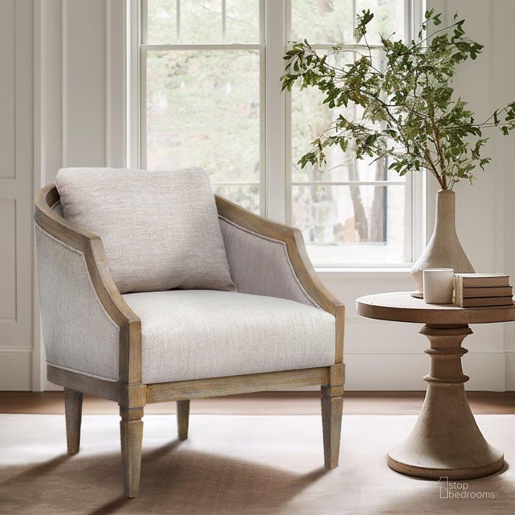 The appearance of Whitney Accent Chair In Natural designed by Olliix in the country / farmhouse interior design. This natural piece of furniture  was selected by 1StopBedrooms from Whitney Collection to add a touch of cosiness and style into your home. Sku: MT100-0176. Material: Wood. Product Type: Accent Chair. Image1