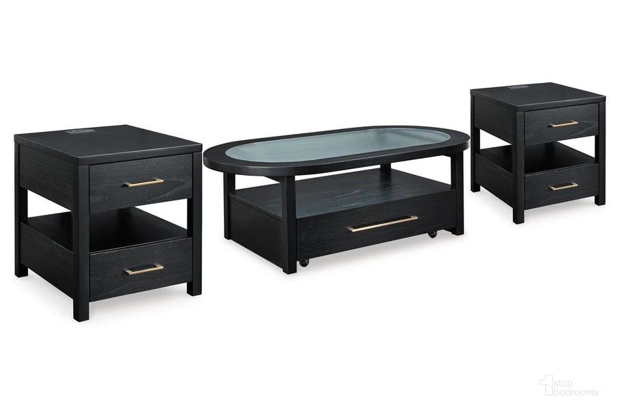 The appearance of Winbardi Ocassional Table Set In Black designed by Signature Design by Ashley in the modern / contemporary interior design. This black piece of furniture  was selected by 1StopBedrooms from Winbardi Collection to add a touch of cosiness and style into your home. Sku: T786-0;T786-3;T786-3. Material: Wood. Product Type: Occasional Table Set. Image1