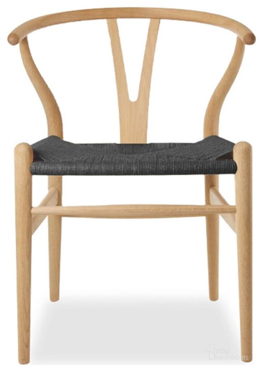 The appearance of Wishbone Dining Chair Set of 2 In Natural designed by Primitive Collections in the modern / contemporary interior design. This natural piece of furniture  was selected by 1StopBedrooms from  to add a touch of cosiness and style into your home. Sku: PCCSC2004NAT10. Material: Wood. Product Type: Dining Chair. Image1