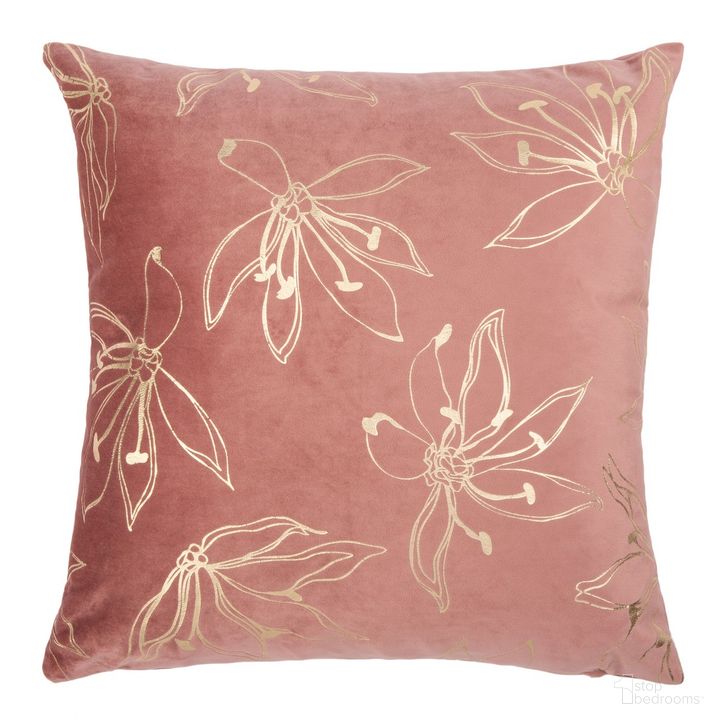 The appearance of Yari Pillow in Cranberry PLS7146B-1220 designed by Safavieh in the transitional interior design. This cranberry piece of furniture  was selected by 1StopBedrooms from Yari Collection to add a touch of cosiness and style into your home. Sku: PLS7146B-1220. Product Type: Pillow. Image1