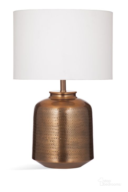 The appearance of Yolo Table Lamp In Antgique Brass designed by Bassett Mirror Company in the modern / contemporary interior design. This antique brass piece of furniture  was selected by 1StopBedrooms from  to add a touch of cosiness and style into your home. Sku: L4120TEC. Material: Aluminum. Product Type: Table Lamp. Image1
