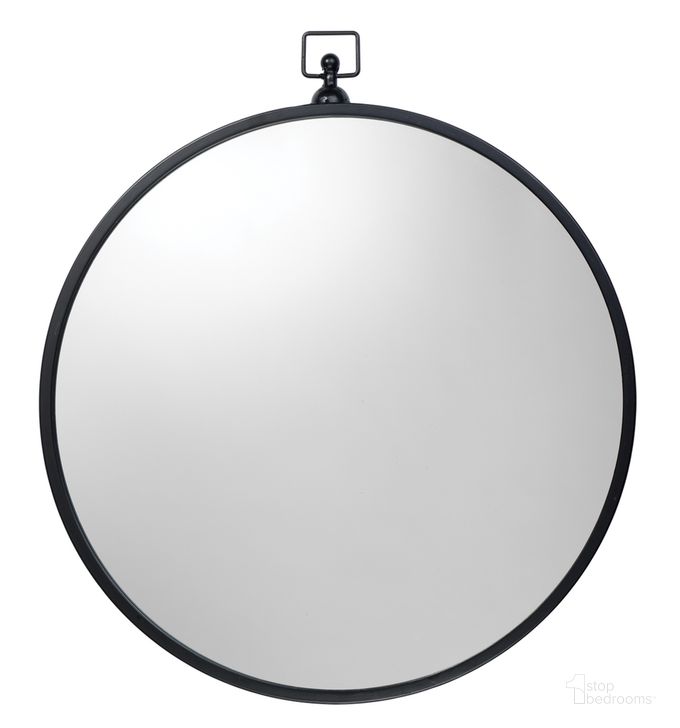 The appearance of Zoe Mirror designed by Jamie Young Company in the traditional interior design. This black piece of furniture  was selected by 1StopBedrooms from Zoe Collection to add a touch of cosiness and style into your home. Sku: LSZOEBK. Material: Metal. Product Type: Accent Mirror. Image1
