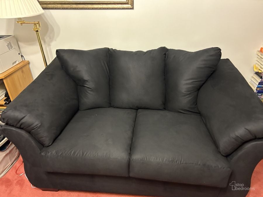 Darcy Sofa In Black by Ashley Furniture 1StopBedrooms