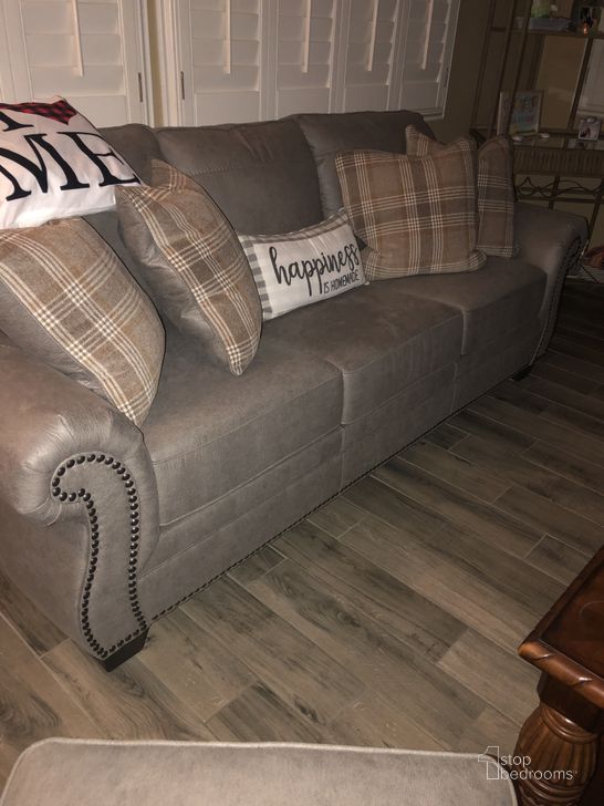 Olsberg Living Room Set In Steel by Ashley Furniture 1StopBedrooms