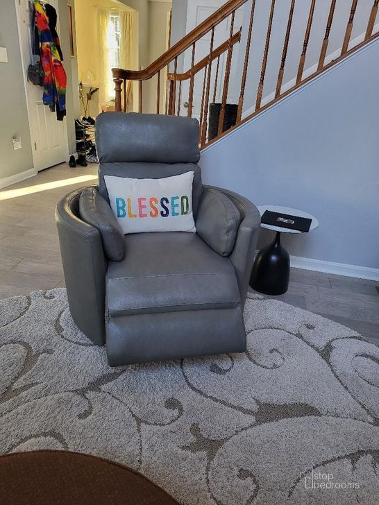 Radius Power Swivel Glider Recliner Set of In Revel Oyster by