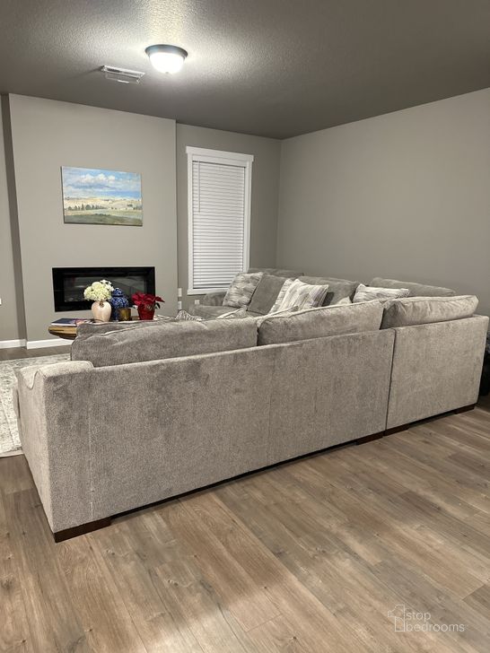 Bayless 3Piece Sectional In Smoke by Ashley Furniture 1StopBedrooms