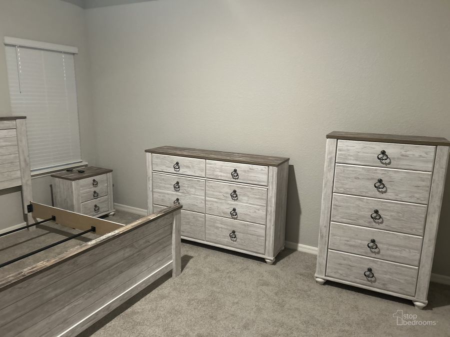 Willowton Two-tone Dresser by Ashley Furniture | 1StopBedrooms